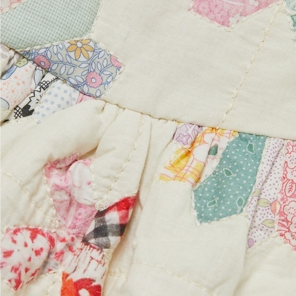 Sea New York Linden Patchwork Quilted Ruffle Hem Midi Skirt - Picture 13 of 16